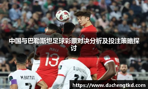 中国与巴勒斯坦足球彩票对决分析及投注策略探讨